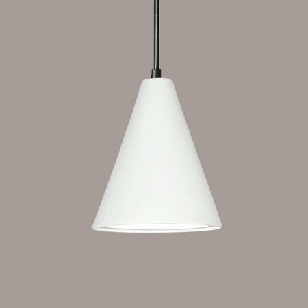 A19 LIGHTING Gotlandia Pendant, Bisque P802-BCC-1LEDE26